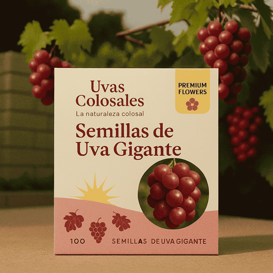 Viña Mágica - 100 semillas de uva gigante